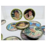 Large Collection of Original Vintage 1960's Topps Baseball Coins