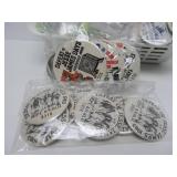LARGE Lot of Vintage Northfield, MN Jesse James Days Pinback Buttons