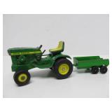 Larger Diecast Metal JOHN DEERE Tractor & Farm Implement Toys