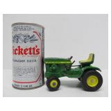 Larger Diecast Metal JOHN DEERE Tractor & Farm Implement Toys