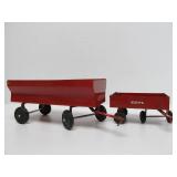 Larger Diecast Metal International Harvester etc Tractor & Farm Implement Toys