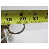 Great Condition Mid Century Tole Metal Hanging Pendant Lamp