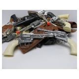 LARGE Estate Lot of Assorted Cap Guns & Holsters