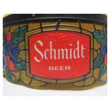 Large Vintage SCHMIDT BEER Advertising Parlor Lamp