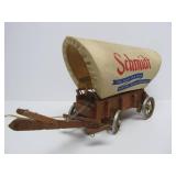 Working 1950's-60's SCHMIDT BEER Advertising Covered Wagon Lamp