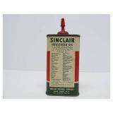 Vintage SINCLAIR Handy Oiler Advertising Oil Can