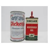 Vintage SINCLAIR Handy Oiler Advertising Oil Can