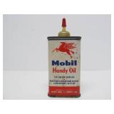 Vintage MOBIL Handy Oiler Advertising Oil Can