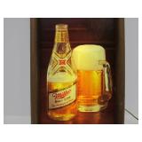 Large Working Vintage MILLER High Life Lighted Beer Sign 'It's Miller Time'