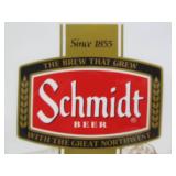 Working Vintage Lighted SCHMIDT BEER Advertising Sign w/Pheasant