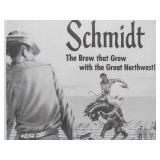 Group of Vintage SCHMIDT BEER Advertising Items