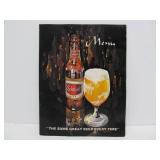 Group of Vintage SCHMIDT BEER Advertising Carboard Signs & other Items