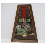 Vintage MICHELOB Glass Mirror Beer Sign