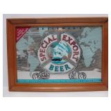 2 Vintage SPECIAL EXPORT Beer Mirros Signs