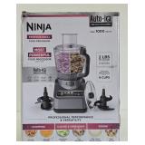 New Unused NINJA Professional Food Processor w/Auto IQ