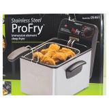 New Unused PRESTO ProFry Deep Fryer