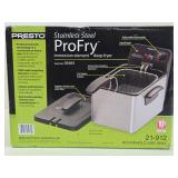 New Unused PRESTO ProFry Deep Fryer