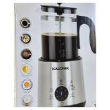 New Unused KALORIK Electric French Press & Cold Brew Coffee Maker