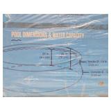 Brand New 12' Diameter Fast Set Fill & Rise Pool
