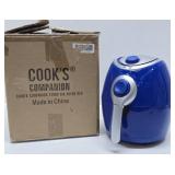New Unused COOK'S 1200 watt Air Fryer - Blue