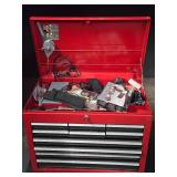 Metal Tool Chest Full of Good Tools #1