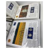Complete 2-Volume US STATE QUARTER Album Set #1