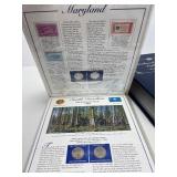 Complete 2-Volume US STATE QUARTER Album Set #1