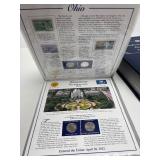 Complete 2-Volume US STATE QUARTER Album Set #1