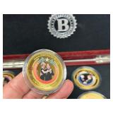 3 Complete Sets Diana Princess of Wales Legacy Gold Proof Coin Sets