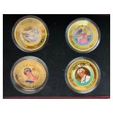 3 Complete Sets Diana Princess of Wales Legacy Gold Proof Coin Sets