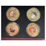 3 Complete Sets Diana Princess of Wales Legacy Gold Proof Coin Sets