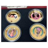 3 Complete Sets Diana Princess of Wales Legacy Gold Proof Coin Sets