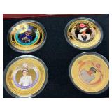 3 Complete Sets Diana Princess of Wales Legacy Gold Proof Coin Sets