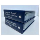 Complete 2-Volume US STATE QUARTER Album Set #2