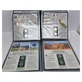 Complete 2-Volume US STATE QUARTER Album Set #2