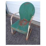 Vintage Outdoor Metal Chair