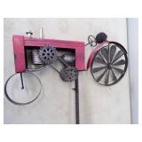 Metal Tractor Garden Art