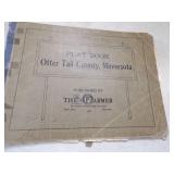 Otter Tail County Atlas 1925 with 1953 and cover