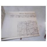 Otter Tail County Atlas 1925 with 1953 and cover
