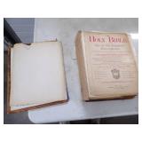 Vintage Holy Bible Dates inside cover 1876