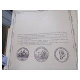 Vintage Holy Bible Dates inside cover 1876