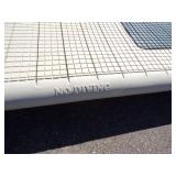 8'x10'  Otter Island Swim Raft with Ladder, Lounge Seats and Table