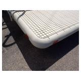 8'x10'  Otter Island Swim Raft with Ladder, Lounge Seats and Table