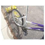 18 Speed bike and Yellow Tricycle