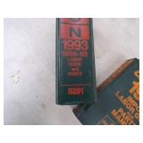 Pair of Chilton's 1993 and 1988 Parts Manual