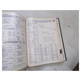Pair of Chilton's 1993 and 1988 Parts Manual