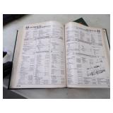 Pair of Chilton's 1993 and 1988 Parts Manual