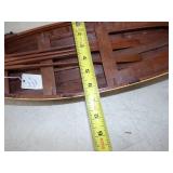 Small Wood Model Boat