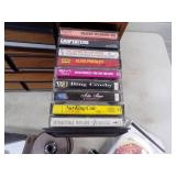 Cassette Tapes, Cassette Player,  Casses,  CD's