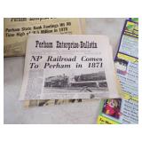 Perham Vintage Newspapers, Flyers, Fishing Contest Poster